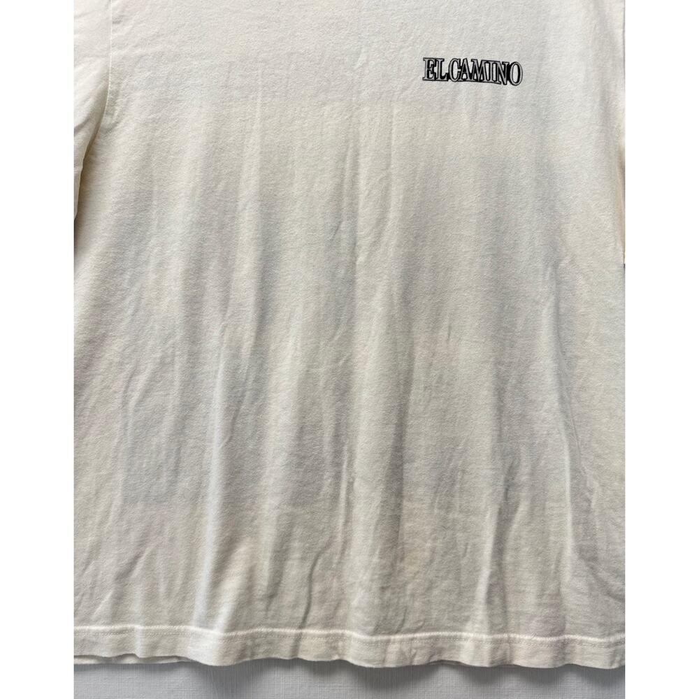 ABERCROMBIE & FITCH Chevy El Camino Graphic Cotton T Shirt Men's Size L Ivory - Picture 5 of 13